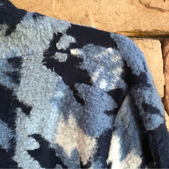 Lucky Brand blue fringe open cardigan sweater NWT Medium & XL - Picture 9 of 14